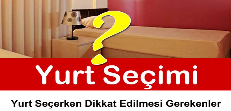 Karabük’te Yurt Seçimi