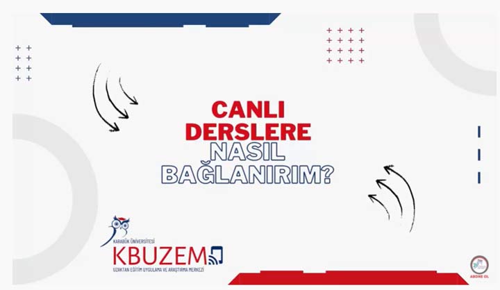 Canlı Ders Platformlarına Nasıl Erişebilirim