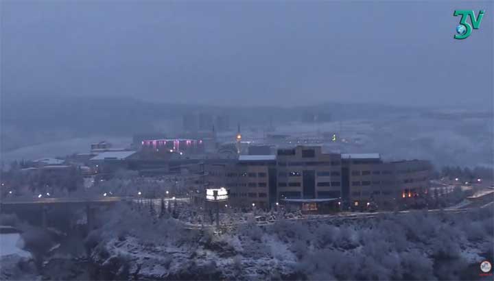 Kampüsten Kış Manzaraları