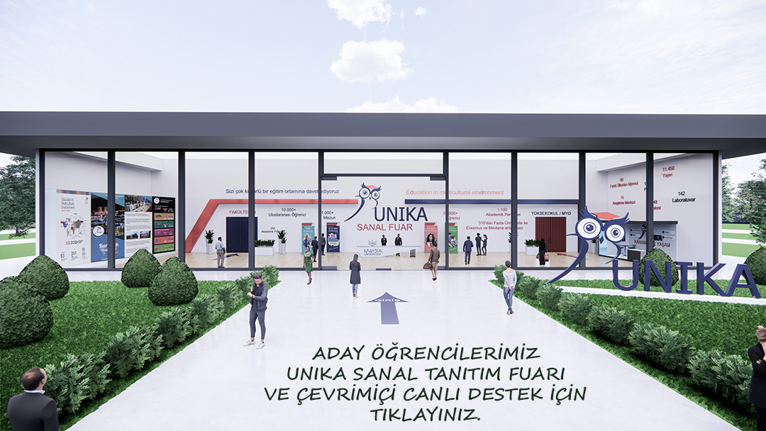 Karabük Üniversitesinden Aday Öğrenciler için Sanal Tanıtım Fuarı