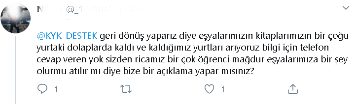 Kredi Yurtlar Kurumu; "Eşyalarınızı Merak Etmeyin"