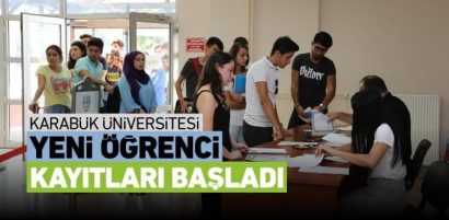 2018-2019 KBÜ Öğrenci Kayıtları Başladı