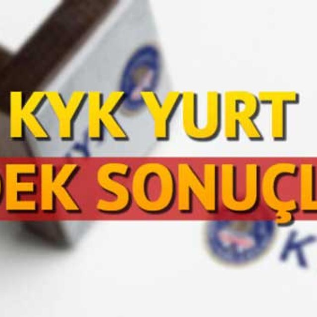 KYK Yurt Yedek Yerleştirme Sonuçları Merakla Bekleniyor