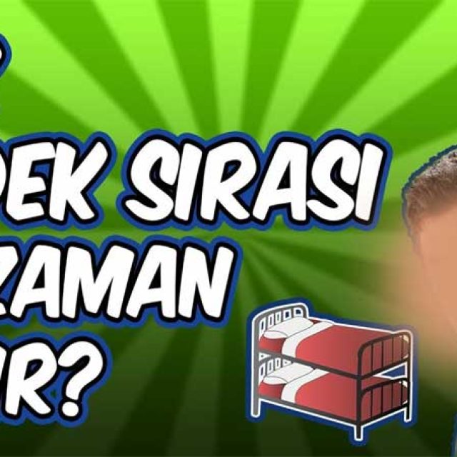 KYK Yurt Yedek Listesi