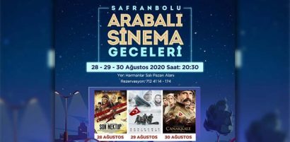 Safranbolu’da Arabalı Sinema Etkinliği
