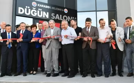 5000 EVLER KANYON PARK DÜĞÜN SALONU TÖRENLE AÇILDI