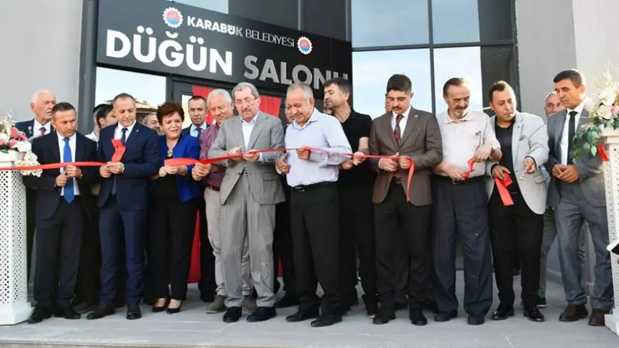 5000 EVLER KANYON PARK DÜĞÜN SALONU TÖRENLE AÇILDI