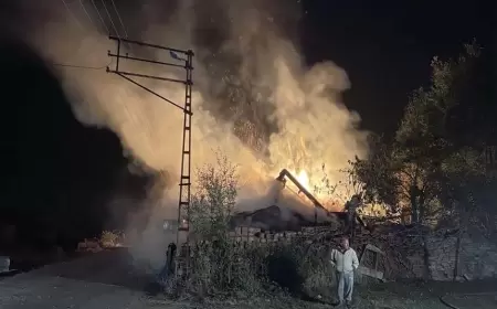 Karabük 'te Kundaklama Şüphesi ile 3 Ayrı Yangın