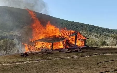 Ovacık 'ta Yangın Sayısı 9'a Yükseldi