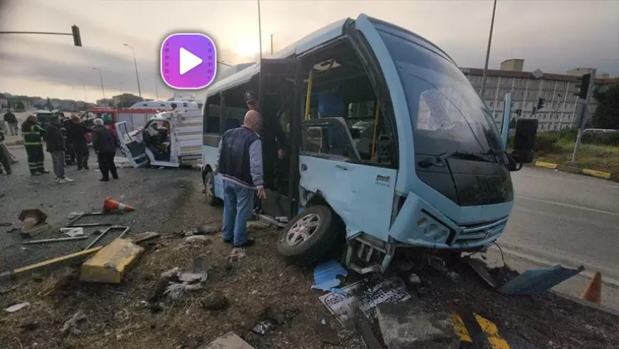 Karabük 'te Yolcu Minibüsü Kazası: 11 Yaralı