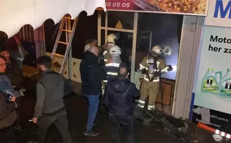 Safranbolu'da Lokantada Çıkan Yangın Paniğe Neden Oldu