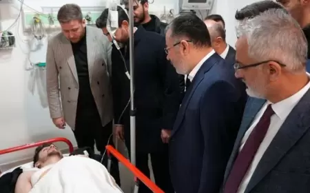 Rektör Kırışık, Trafik Kazasında Yaralanan Öğrencileri Ziyaret Etti