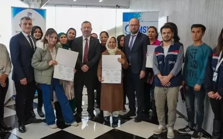 KBÜ’de Mülteci ve Sığınmacılara Aşçılık Eğitimi Sertifikaları Verildi