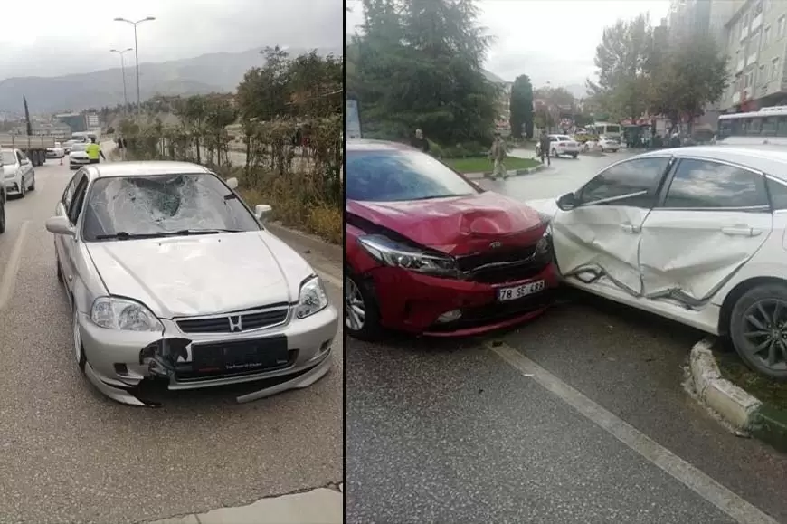 Karabük’te Trafik Kazaları: 2 Yaralı