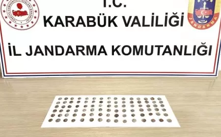 Karabük'te Tarihi Eser Operasyonu: 9 Gözaltı, 205 Sikke ve 26 Obje Ele Geçirildi