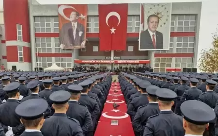Karabük POMEM'den Mezun Olan Polis Adayları Yemin Etti