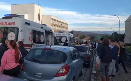 KYK Yurdu'nda Kahvaltı Sonrası Zehirlenen 34 Öğrenci Hastaneye Kaldırıldı
