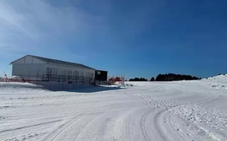 Karabük Keltepe Kayak Merkezi'nde Kar Kalınlığı 60 Santimetreye Ulaştı