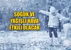 Karabük'te Soğuk ve Yağışlı Hava Uyarısı