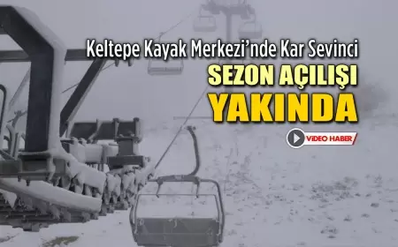 Keltepe Kayak Merkezi’nde Kar Sevinci: Sezon Açılışı Yakında
