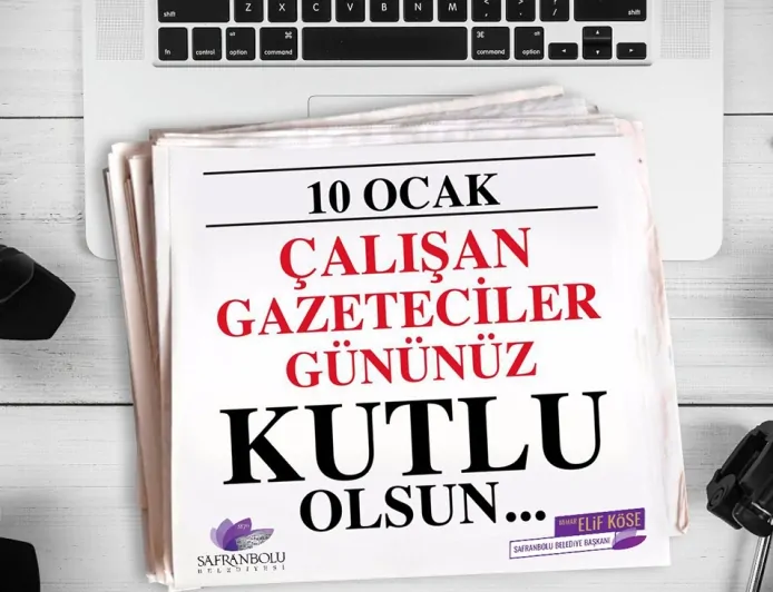 BAŞKAN ELİF KÖSE’DEN GAZETECİLERE ANLAMLI MESAJ